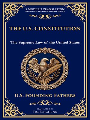 cover image of The U.S. Constitution